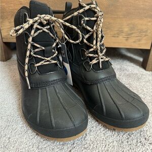 Universal Thread Black Winter & Rain Boots - brand new